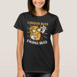Camiseta Galinha Nugs Mamãe Abraça Nuggen