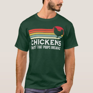 Camiseta Galinha O Pet Que Põe O Café Da Manhã Engraçado Fa