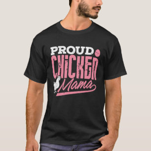 Camiseta Galinha Orgulhosa Frango Mama Fazendedora Menina