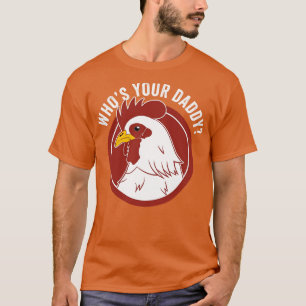 Camiseta Galinha Pai Engraçado Aves de Capoeira Agricultor