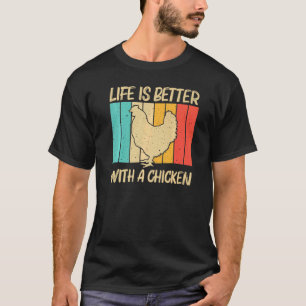 Camiseta Galinha Para Homens Aves De Capoeira