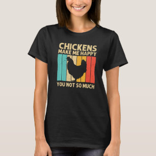 Camiseta Galinha Para Homens Fazenda De Frango Para Fábrica