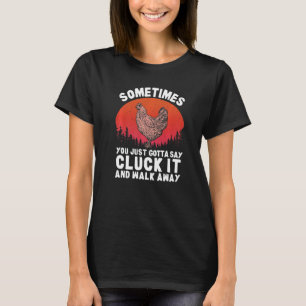 Camiseta Galinha Para Homens Galinha Galinha Para O Agricul