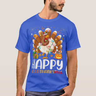 Camiseta Galinha Pássaro Feliz Halloween Natal Feliz Hallo