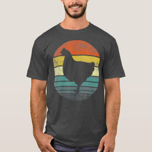 Camiseta Galinha Presente Façora Engraçada Retro Vintage