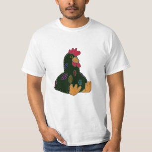 Camiseta Galinha preta