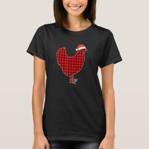 Camiseta Galinha Red Buffalo Xadrez Animal Correspondente a