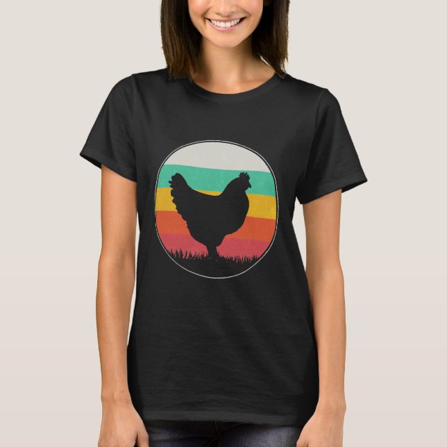 Camiseta Galinha Retro Vintage 44 (Frente)