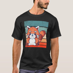 Camiseta Galinha Retrorna Floresta Animal Fora Vermelha