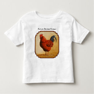 Camiseta Galinha Rhode Island Red Rooster