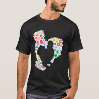 Camiseta Galinha Seda Flor Galinha Seda Entusiasta