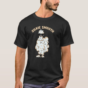 Camiseta Galinha Sedosa Silkie Lisa Galinha Sedosa