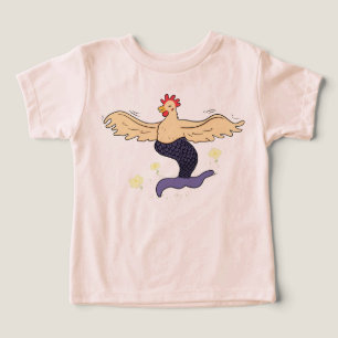 Camiseta Galinha Sereia