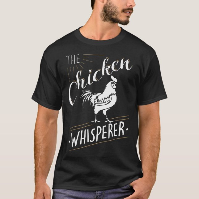 Camiseta Galinha Sussurra Aquecendo Nova (Frente)