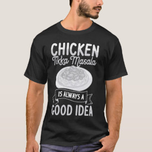 Camiseta Galinha Tikka Masala Comida Receita Indiana