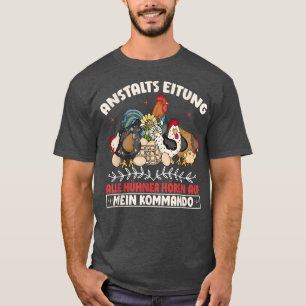 Camiseta Galinha Whisperer Bauer Galinhas Agricultores 132