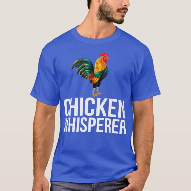 Camiseta Galinha Whisperer Funny Rooster Farmer (Frente)