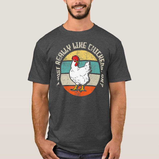 Camiseta Galinhas Agricultoras De Galinhas — Presente Retro (Frente)