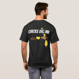 CAMISETA GALINHAS CAVAM EU
