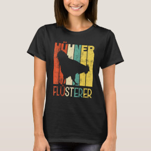 Camiseta Galinhas de Celeiro Vintage Retro Sussurro Trac