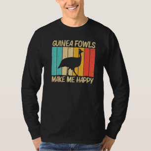 Camiseta Galinhas de Guiné Para Homens Mulheres Galinha da 