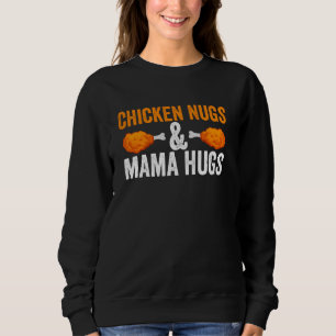 Camiseta Galinhas Engraçadas E Mamãe Abraça Nuggen V