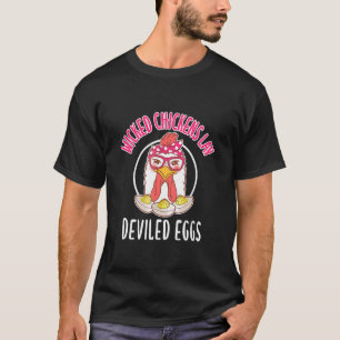Camiseta Galinhas Machucadas Geleiras Geladas Geladas Ovos