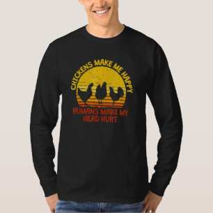 Camiseta Galinhas Me Fazem Feliz Passar Galinha