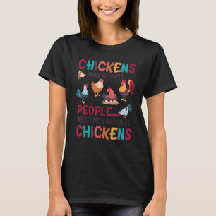 Camiseta Galinhas me fazem Pessoas felizes bem é por isso q