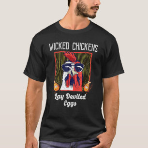 Camiseta Galinhas Molhadas Lay Galinhas De Ovos Devlados