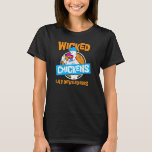 Camiseta Galinhas Molhadas Lay Ovos Devlados Fazenda de fra