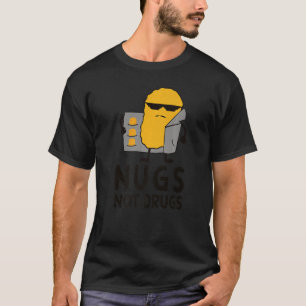 Camiseta Galinhas Nugget Não Drogas