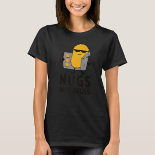 Camiseta Galinhas Nugget Não Drogas
