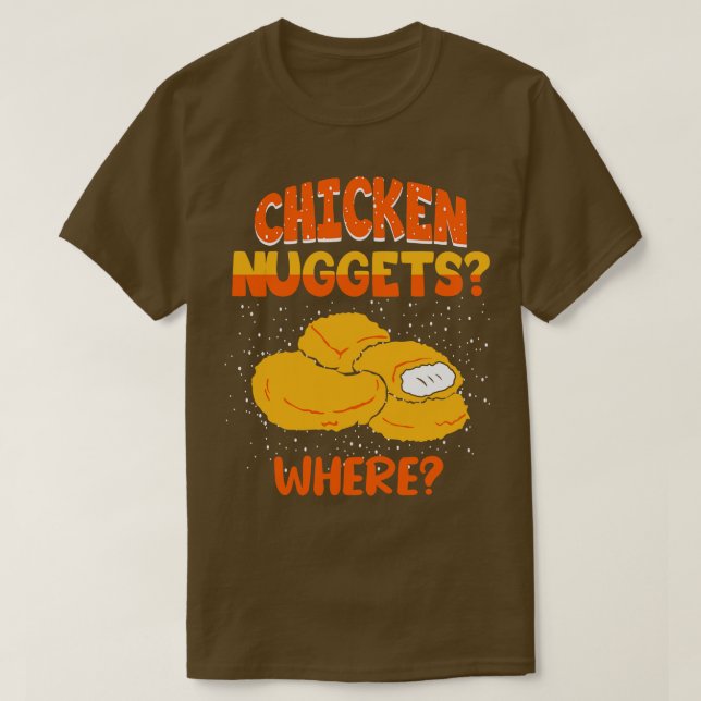 Camiseta Galinhas Nuggets (Frente do Design)