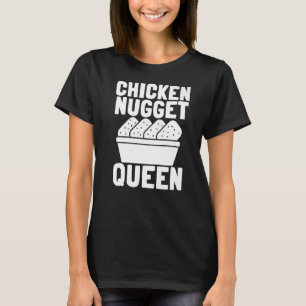 Camiseta Galinhas Nuggets E Galinhas Nugget Rainha