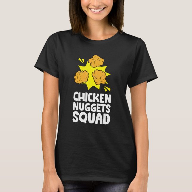 Camiseta Galinhas Nuggets em Equipe (Frente)
