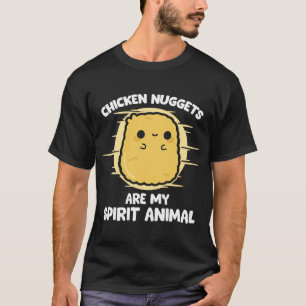 Camiseta Galinhas Nuggets são o meu espírito animal para Co