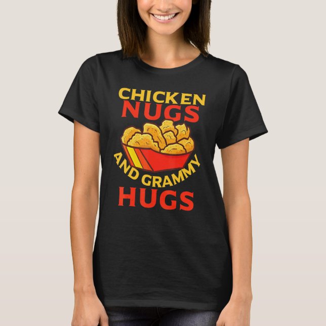 Camiseta Galinhas Nugs E Vingadores Abraçam Rapazes Meninas (Frente)
