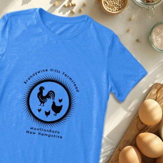 Camiseta Galinhas Pretas Da Galeria Com Texto