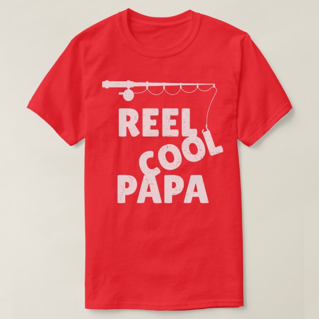 Camiseta Galinhas Que Pescariam Lixeira Legal Papa Dia de o (Frente do Design)