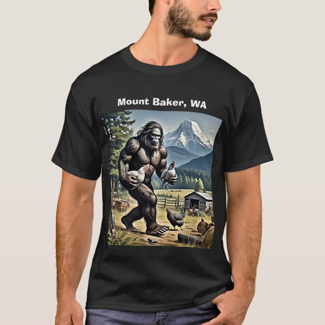 Camiseta Galinhas Que Roubam Pé Grande (Frente)