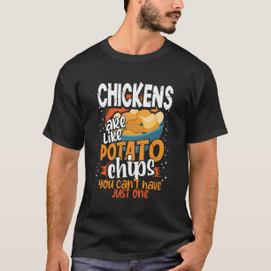 Camiseta Galinhas São Como Batatas Você Pode€™T Apenas Ha