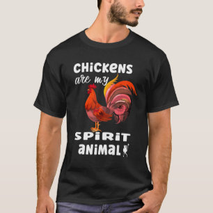 Camiseta Galinhas São O Meu Animal Espirituoso