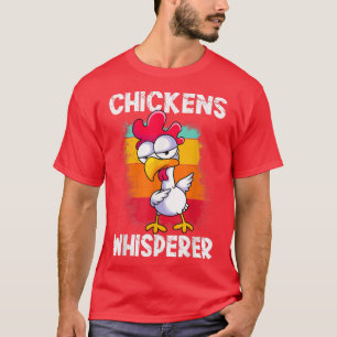 Camiseta Galinhas sussurrando fazendeiro Galinha