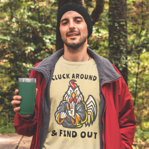 Camiseta Galinheiro Kung Fu Descobre ao Redor