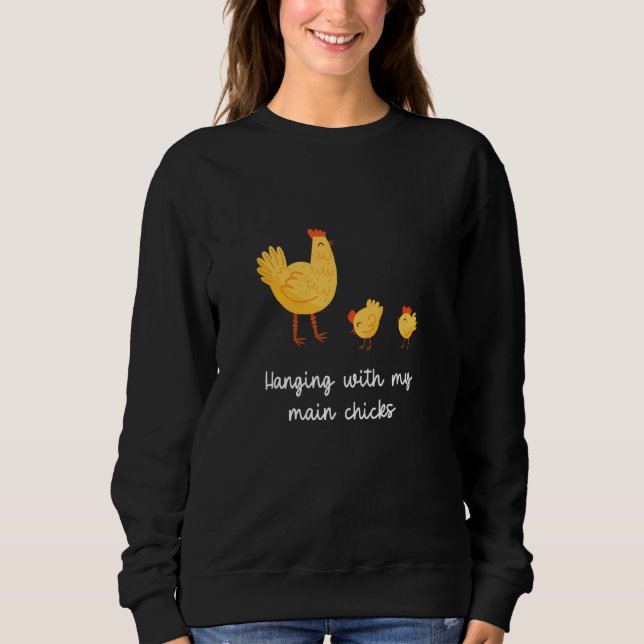 Camiseta Galinheiros de Quintal com Minhas Pitas (Frente)