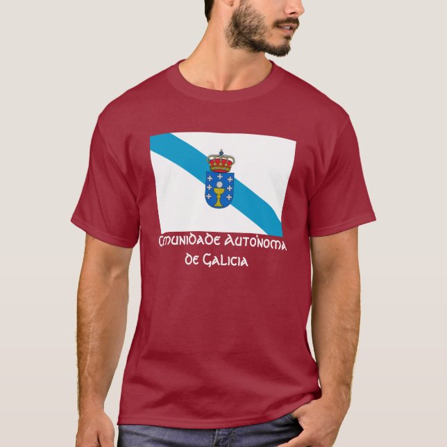 Camiseta Galiza/Comunidade Autonoma… (Frente)