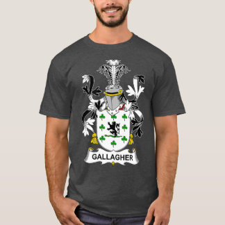Camiseta Gallagher Casaco da Guarda Familiar de Armas