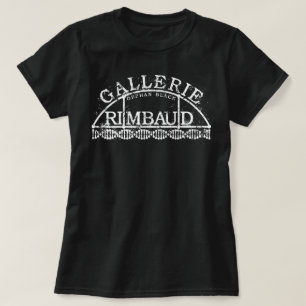 Camiseta Gallerie preto órfão Rimbaud
