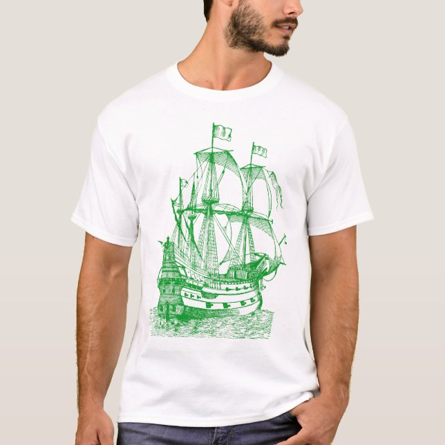 Camiseta Gallion - Grass Green (Frente)